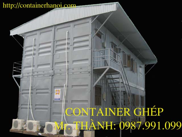 container ghép chồng tầng
